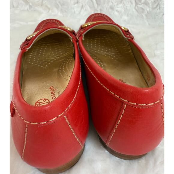 Marc Joseph NY Grand St. Weave Red Leather Driving Loafer Slip-On Comfort Shoe 6 - Picture 10 of 10